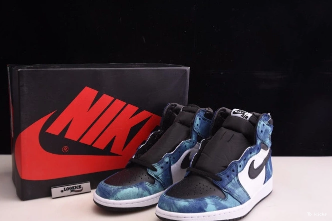 Rep TBK Tie-Dye Jordan 1 Air CD0461-100 OG High 0715
